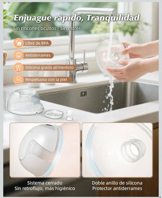 Sacaleches Eléctrico KISSBOBO (solo 1 unidad)