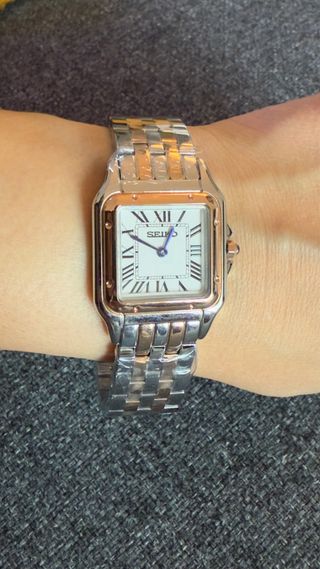 Relógio Seiko Feminino Dourado e Prateado