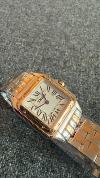 Relógio Seiko Feminino Dourado e Prateado