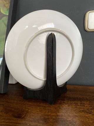 PLATO PORCELANA BOXER! PERRO DECORATIVO KAISER!