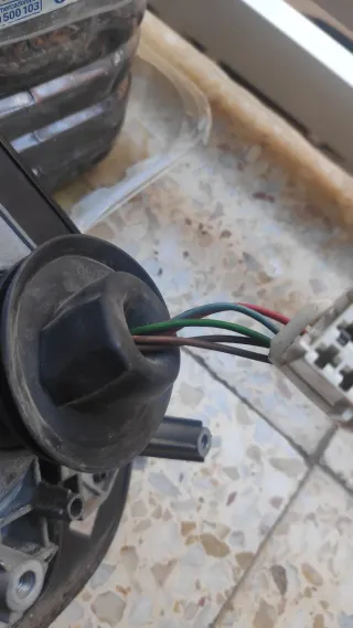 Espejo Retrovisor Izquierdo Eléctrico Peugeot 206