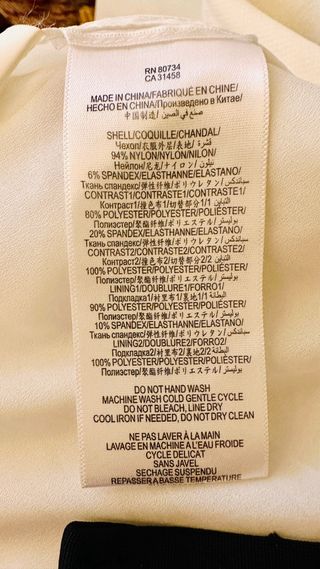 Vestido de fiesta negro y blanco