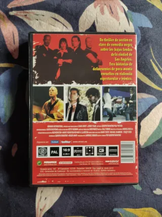 Pulp Fiction DVD Película (Español/Inglés)