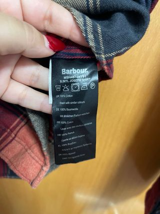 Camisa Barbour cuadros