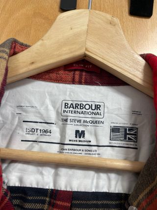 Camisa Barbour cuadros