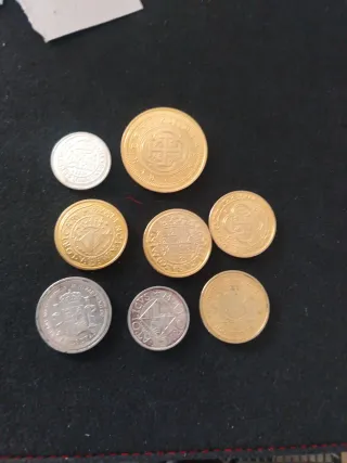 2 Lote monedas antiguas españolas