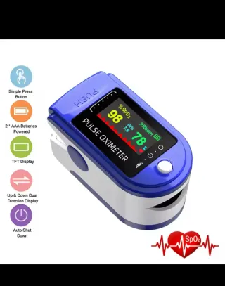 Pulsioxímetro LED AAA Oxímetro