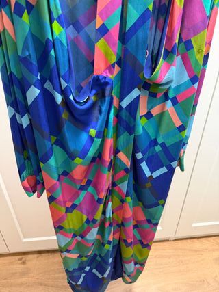 Vestido Uterqüe estampado geométrico