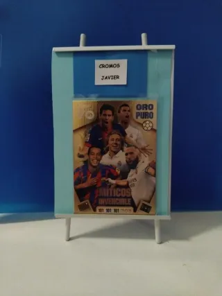 Cromos Míticos Invencibles Oro Puro adrenalyn 25-2