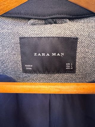 Americana Zara Gris Juvenil