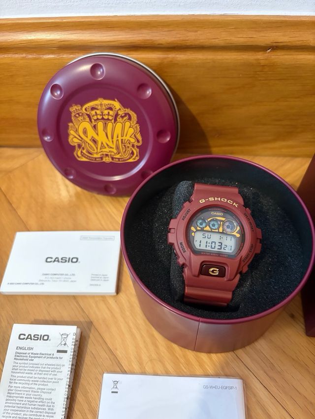 G-Shock x Syna Edición Limitada con Caja
