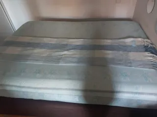 Bufanda Women Secret cuadros azul y blanco