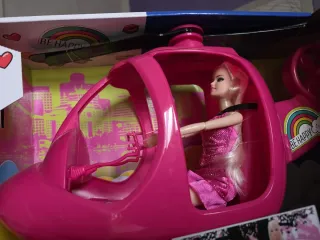 Elicottero con bambola City Life