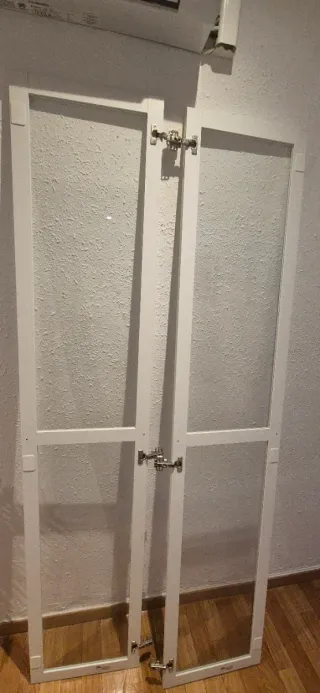 Puertas IKEA BILLY OXBERG Blancas de cristal