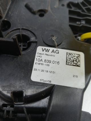 CERRADURA PUERTA TRASERA DERECHA SEAT IBIZA ST (6P8)