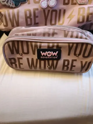 Mochila y neceser WOW GENERATION