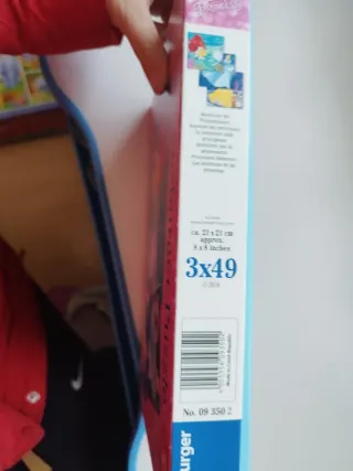 Puzzle Ravensburger Princesas Disney 3x49