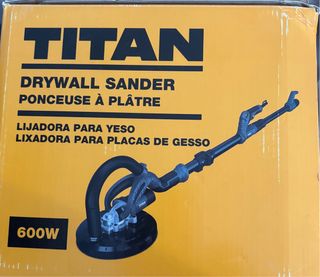 Lijadora Titan Drywall 600W