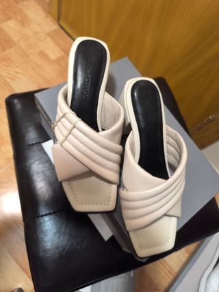 Sandalias Marco Tozzi Piel Beige