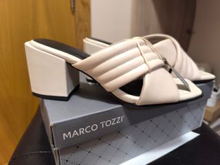 Sandalias Marco Tozzi Piel Beige