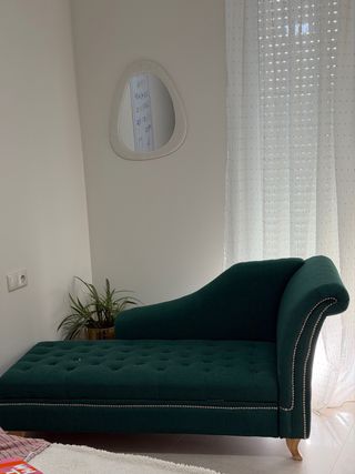 Chaise Longue Tela Verde