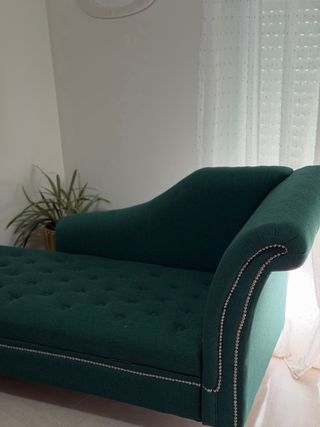 Chaise Longue Tela Verde