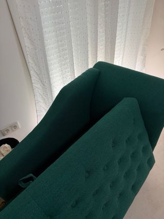 Chaise Longue Tela Verde