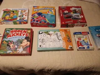 Lote Puzzles Infantiles 4-6 Años