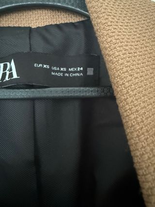 Blazer Zara Marrón