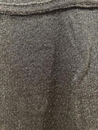 Vestido de fiesta plateado brillante