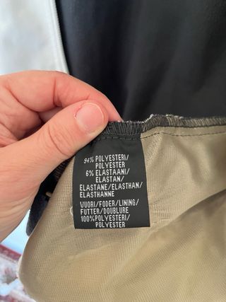 Chubasquero Blanco Talla XL