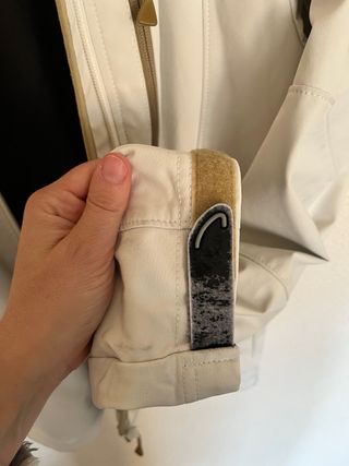 Chubasquero Blanco Talla XL