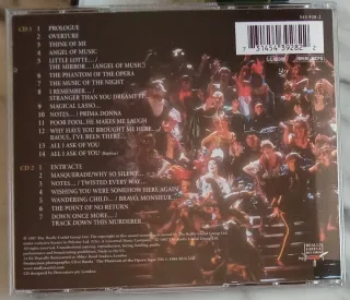 2CD Box Set + Libretto The Phantom Of The Opera