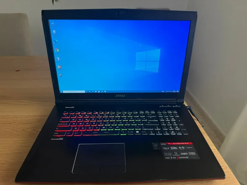 MSI GE72 2QD Gaming Laptop i7 GTX 960M 2TB SSD afbeelding 2