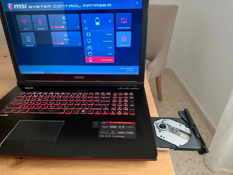 MSI GE72 2QD Gaming Laptop i7 GTX 960M 2TB SSD afbeelding 8