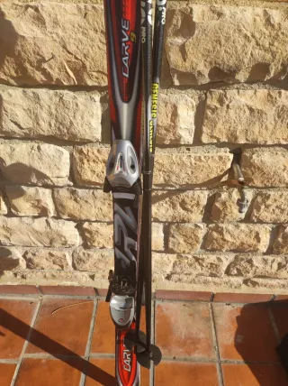 Esquís Carving 175cm + Botas Talla 42/43