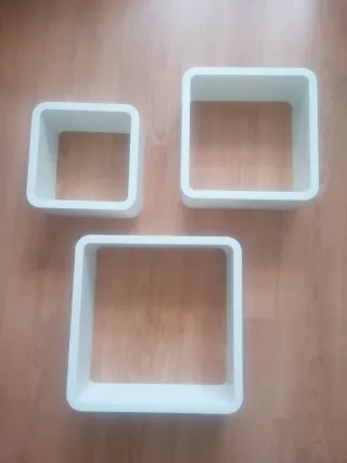 Scaffali Decorativi Cubo (Set 3)