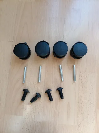 Ruote per mobile Kallax Ikea (4 pz)