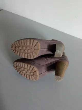 Botas marrones tacon mujer talla 37