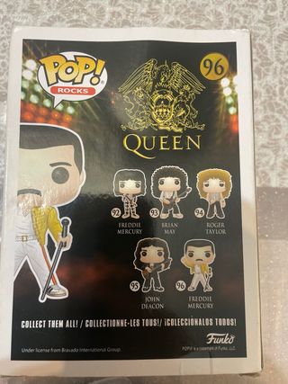 Funko Pop! Queen Freddie Mercury #96