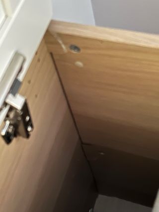Guardaroba Ikea PAX bianco e legno