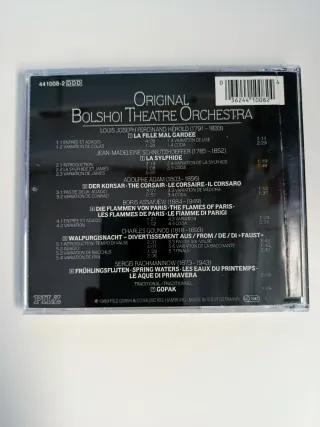 CD Clásico Bolshoi Theatre Orchestra.