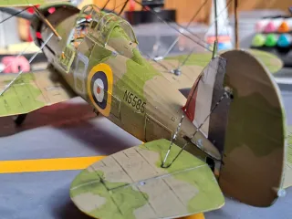 Maqueta Avión Gloster Meteor