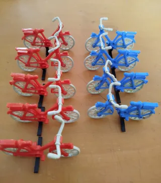 Envío Playmobil Bicicleta Bici Roja Azul 3573