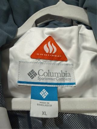 Chaqueta Columbia Lay D Down Mujer Blanca XL