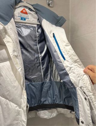 Chaqueta Columbia Lay D Down Mujer Blanca XL