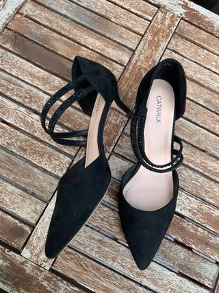 Zapatos de tacón negros