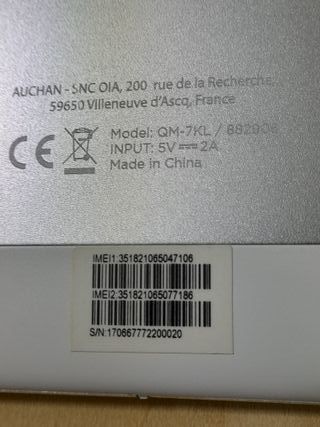 Tablet + GPS Tom Tom