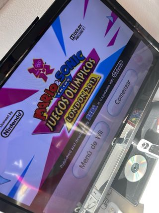 Mario & Sonic Juegos Olímpicos London2012 Wii bate