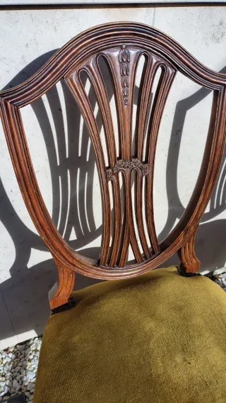 Pack 2 sillas clásicas madera